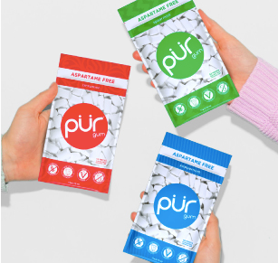 Chewing Gum|PUR Gum|Variety of flavours