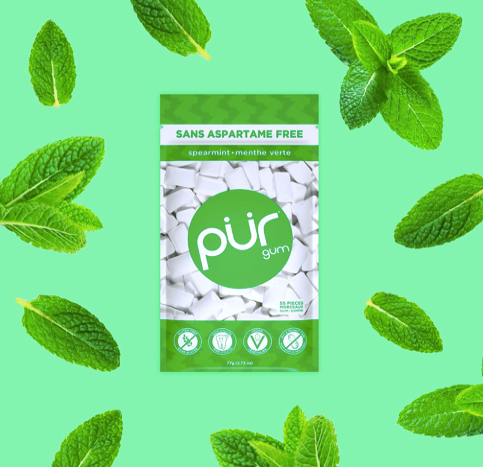 Chewing Gum|PUR Gum|Variety of flavours