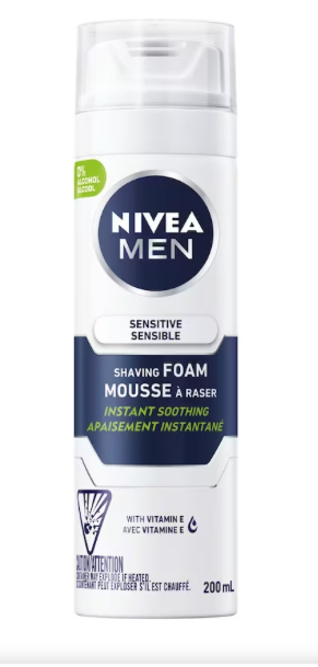 MEN Sensitive Skin Shaving Foam|NIVEA|200ml
