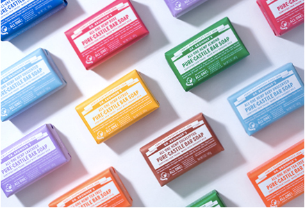 Pure-Castile Bar Soap | Dr. Bronner’s | 140 gr