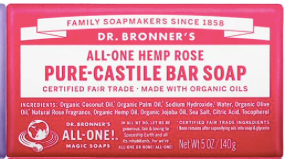 Pure-Castile Bar Soap | Dr. Bronner’s | 140 gr