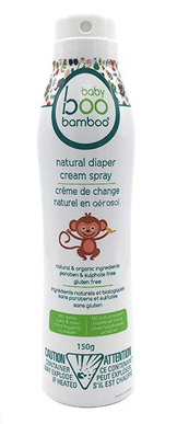Natural Diaper Cream (Spray) | Baby Boo Bamboo® | 150g