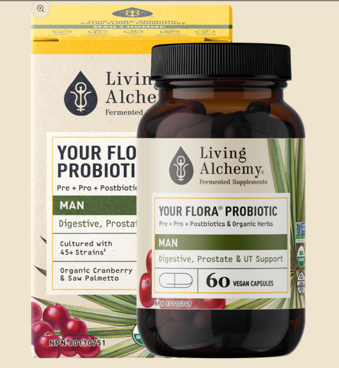 Your Flora Man | Living Alchemy | 60 Veggie Caps