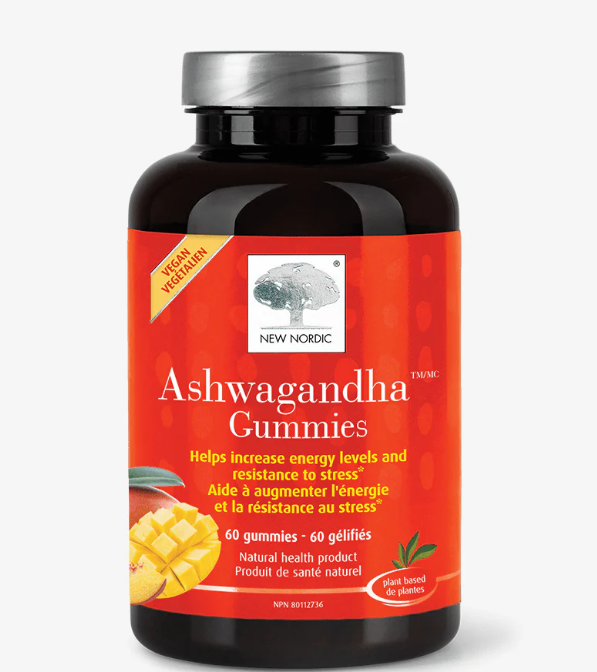 Ashwagandha Gummies | New Nordic| 60 Gummies