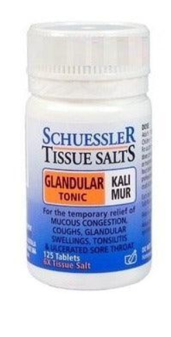 Kali Mur 6X | Schuessler Tissue Salts | 125 Tablets