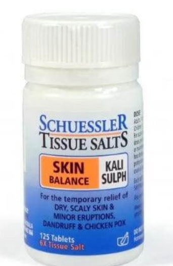 Kali Sulph 6X | Schuessler Tissue Salts | 125 Tablets