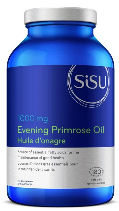 Evening Primrose Oil 1000mg |Sisu | 180 Softgels