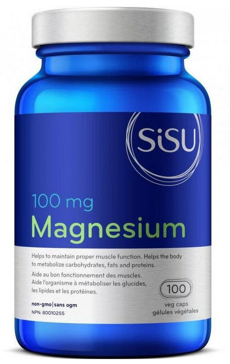 Magnesium 100mg | SISU | 100 Veggie Caps