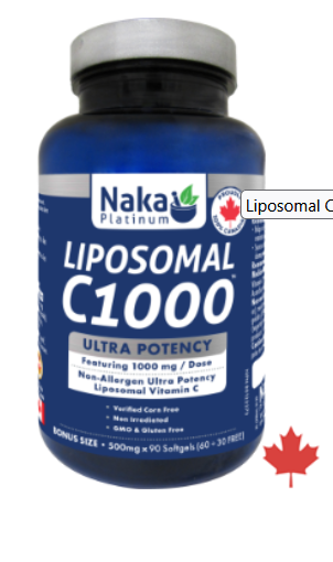 Liposomal C1000| Naka Platinum® | 90CAPS