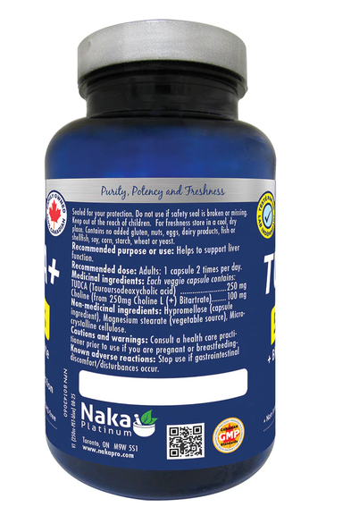 Tudca+ | Naka Platinum® | 60 V-Caps