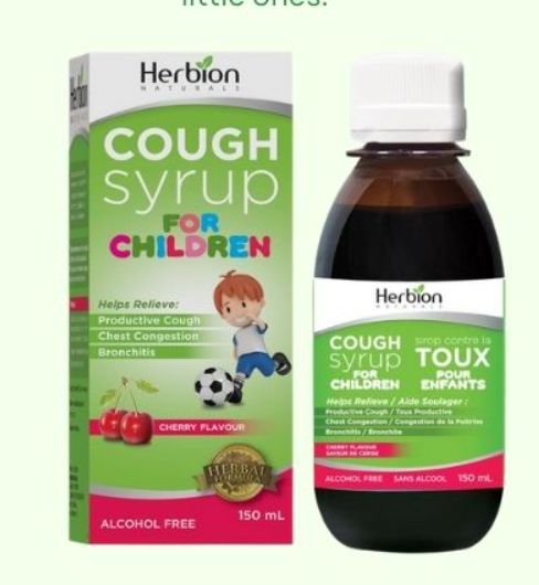 Naturals Cough Syrup for Children | Herbion | 150 mL