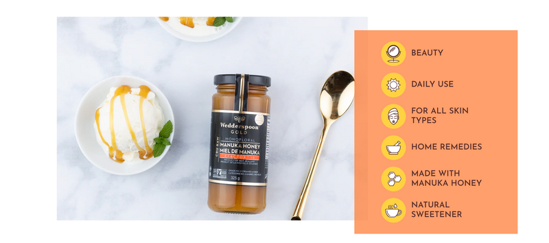 Raw Monofloral Manuka Honey | Wedderspoon® GOLD | 325g/11.5oz