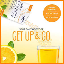Energy Boost with Ester-C by SISU – Immune & Energy Support Drink Mix | 30 Individual Packets