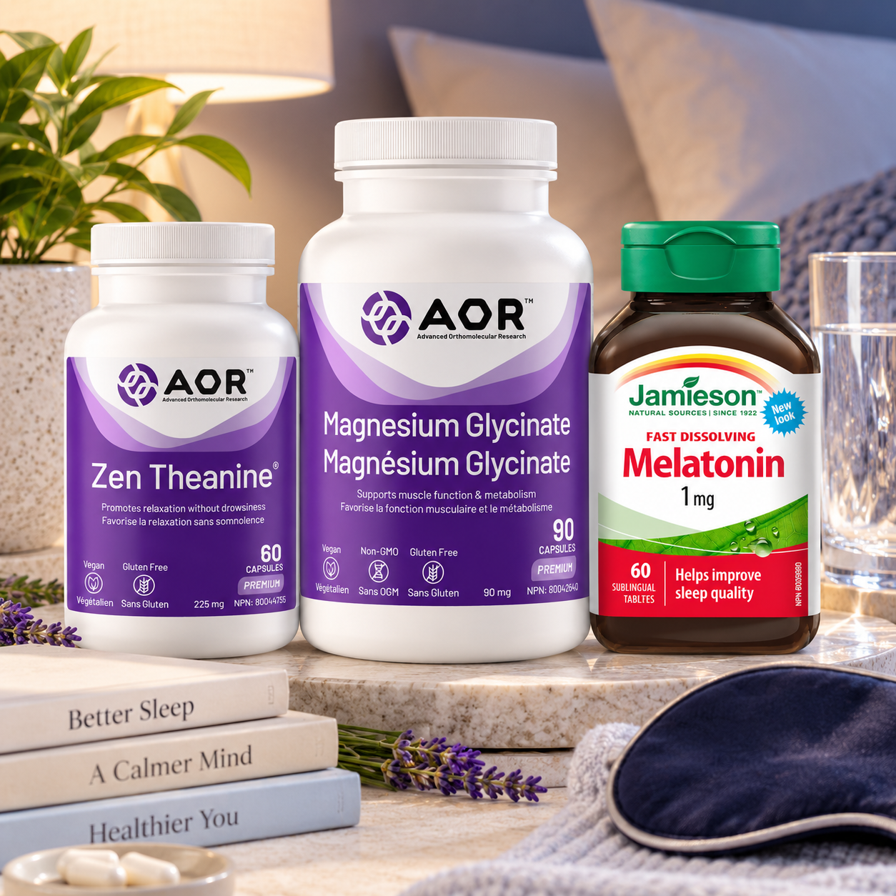 Sleep & Relaxation Routine – Magnesium, L-Theanine & Melatonin Support