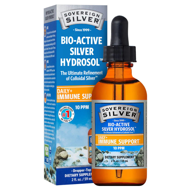 Bio-Active Silver Hydrosol | Sovereign Silver® | 59 mL or 118 mL