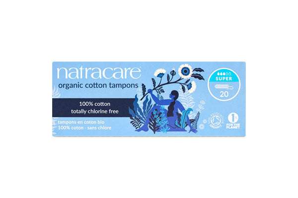 Organic Cotton Tampons | Natracare | Multiple Options