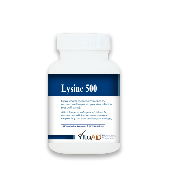 Lysine 500 | Vita Aid® | 84 Capsules