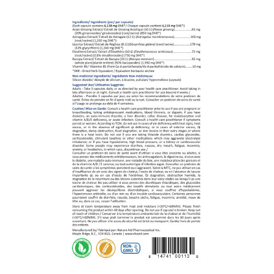 AdrenoForte DP | Vita Aid® | 84 Vegetable Capsules