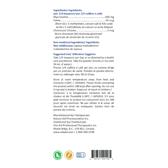 Inositol Plus | Vita Aid® | 270 garm