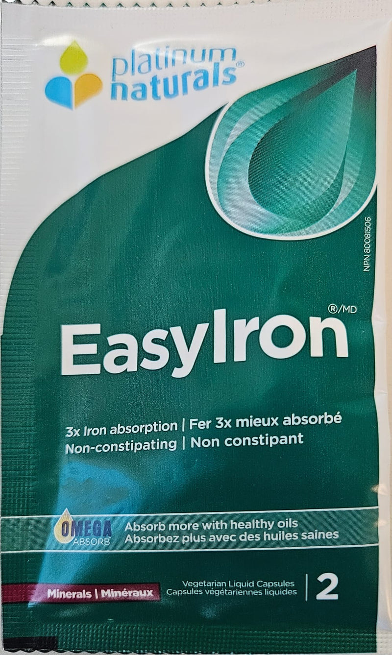 EasyIron | Platinum Naturals® | 60 or 120 Capsules