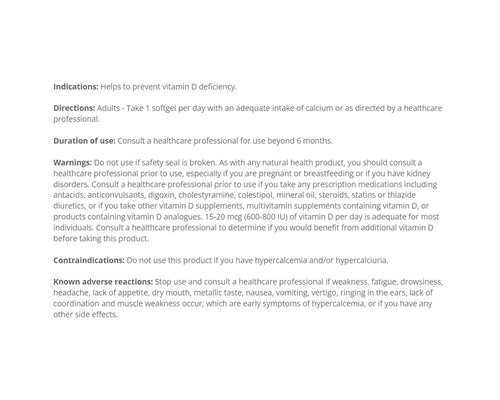 Cyto-D3 2500 IU by Cytomatrix® – High-Potency Vitamin D3 Support | 90 Softgels