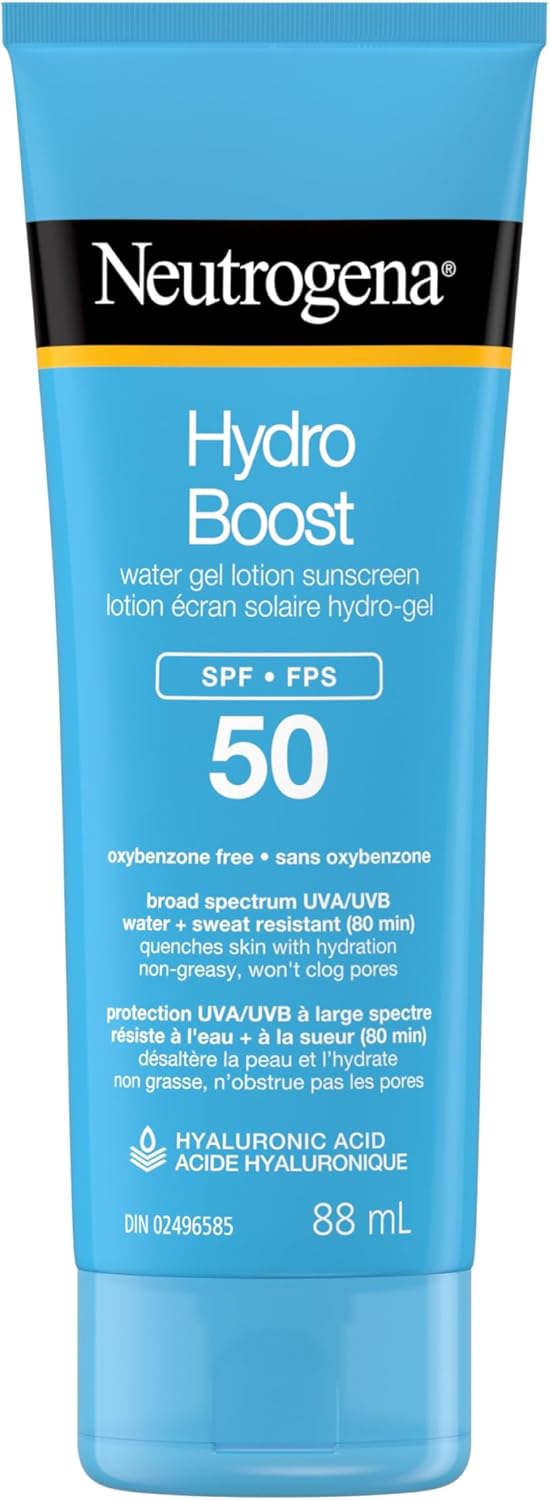 Hydro Boost Water Gel Sunscreen Lotion with Broad Spectrum SPF 50| Neutrogena® | 88ml
