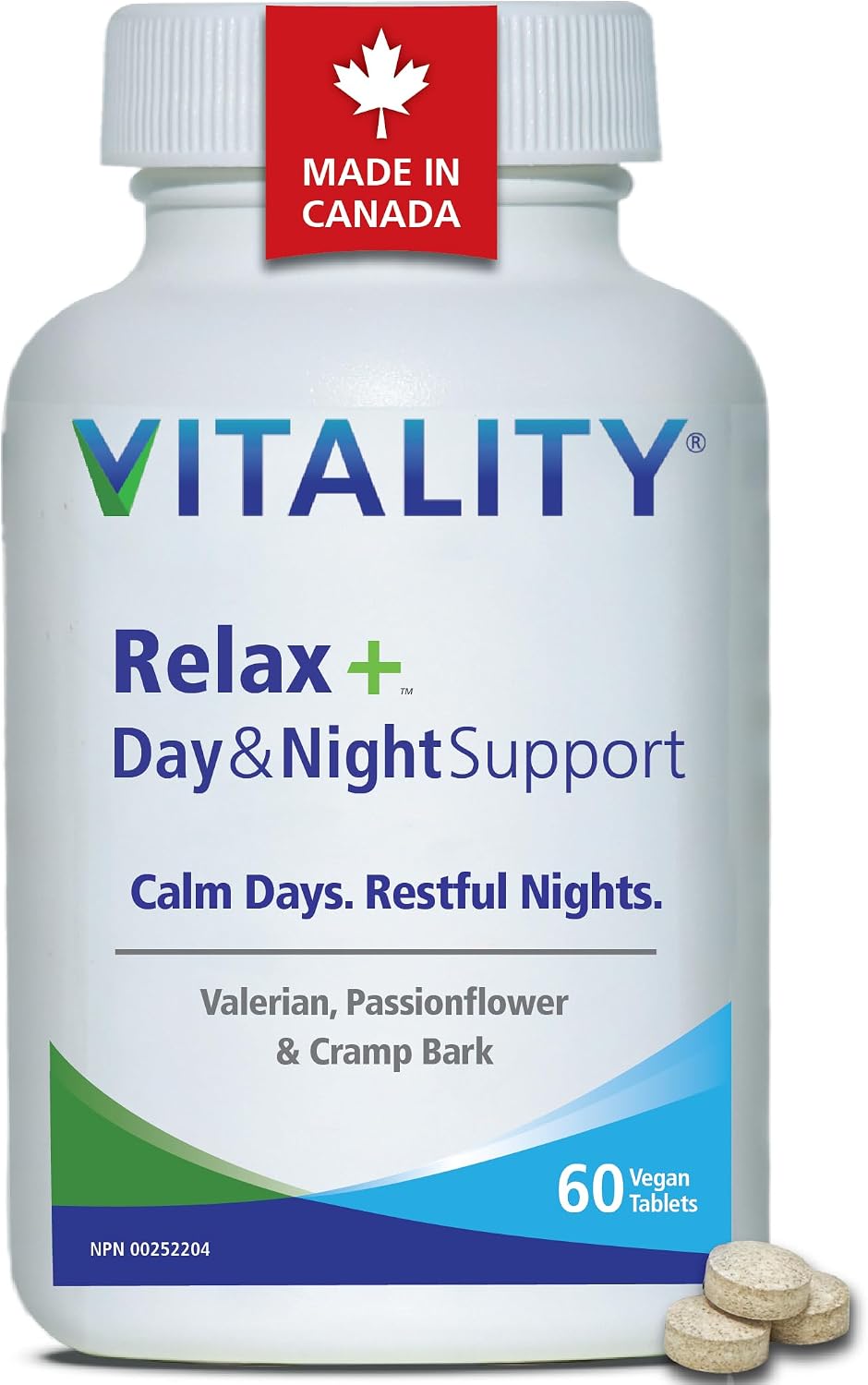 Relax+ Herbal Sleep Aid | VITALITY | 60Veg tablets