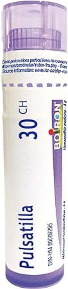 Pulsatilla 30ch | Boiron®| Each tube contains 4 g (approximately 80 pellets)