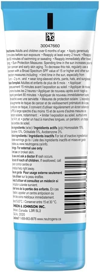 Hydro Boost Water Gel Sunscreen Lotion with Broad Spectrum SPF 50| Neutrogena® | 88ml
