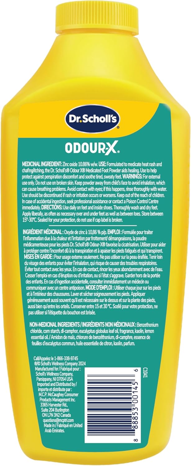 Odour Destroyers Medicated Foot Powder | Dr. Scholl's® | 311 g
