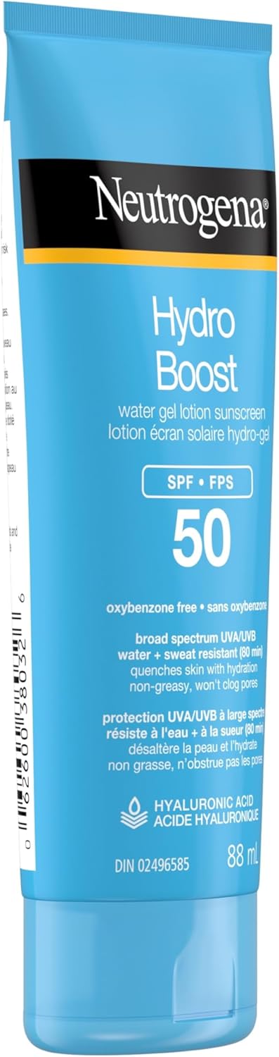 Hydro Boost Water Gel Sunscreen Lotion with Broad Spectrum SPF 50| Neutrogena® | 88ml