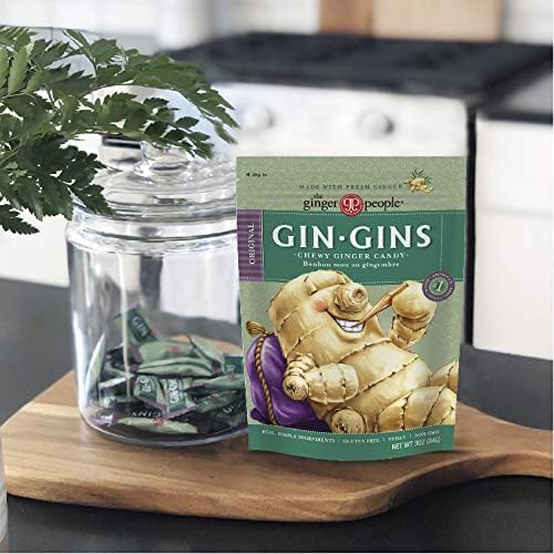 Gin Gins® Chewy Ginger Candy - Original | The Ginger People | Different sizes