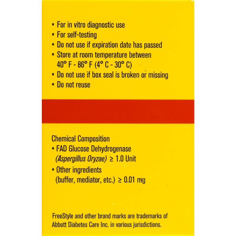 Lite Test Strips | FreeStyle | 100 Strips