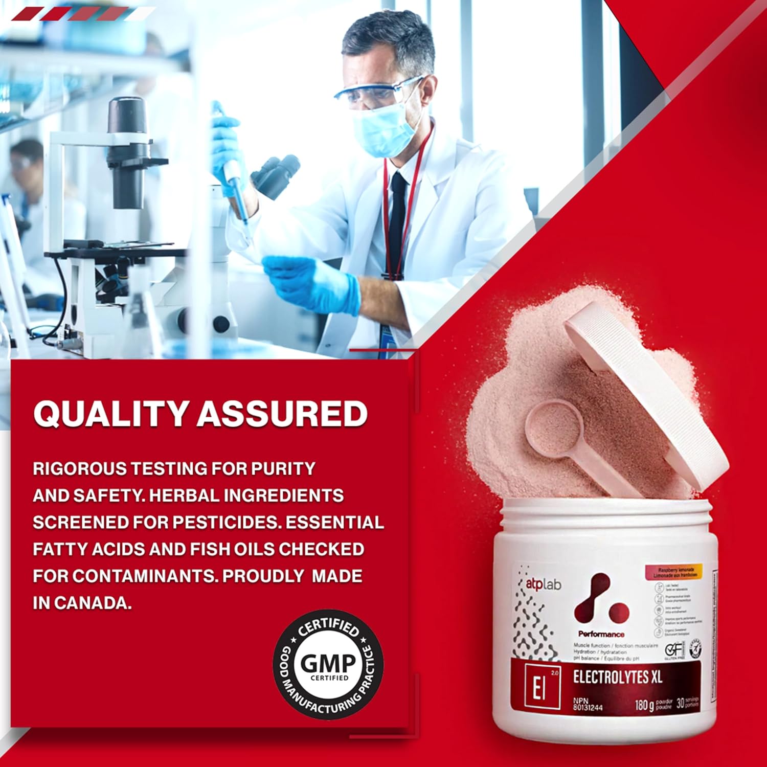 Electrolytes XL |ATP LAB|180g Powder