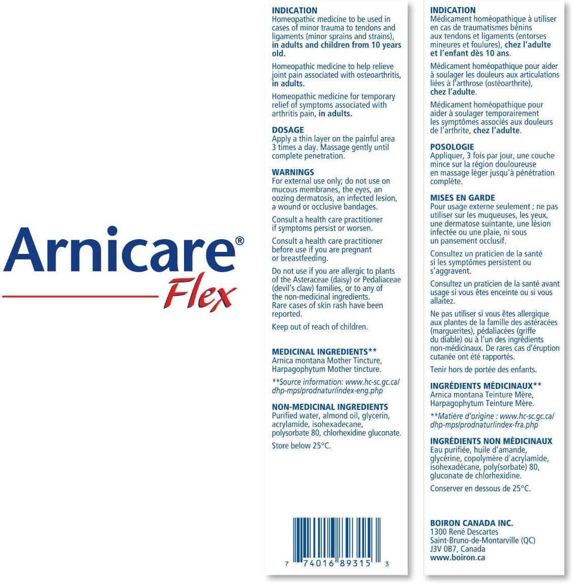 Arnicare® Flex | Boiron® | 120 gr