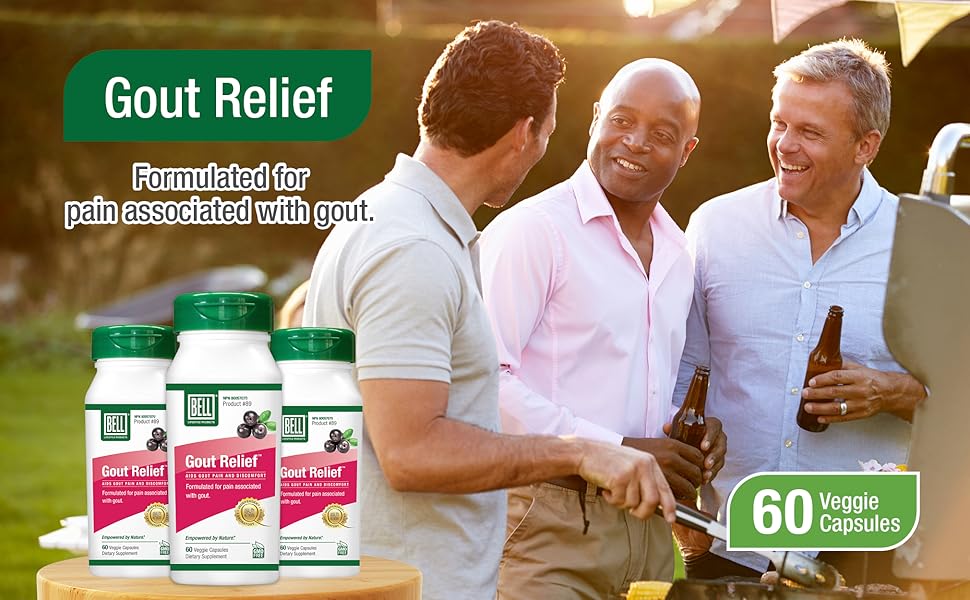 Gout Relief® | Bell® | 60 Capsules