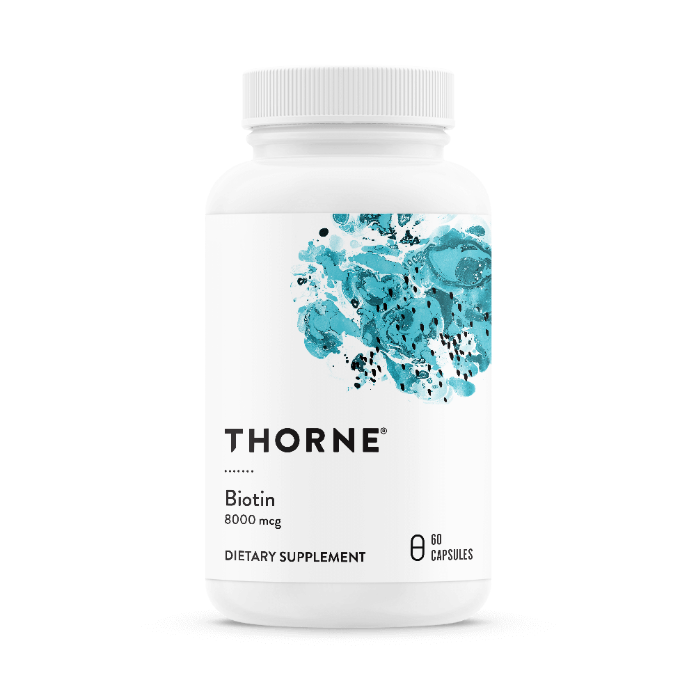 Biotin (8,000 mcg) | Thorne® | 60 Capsules