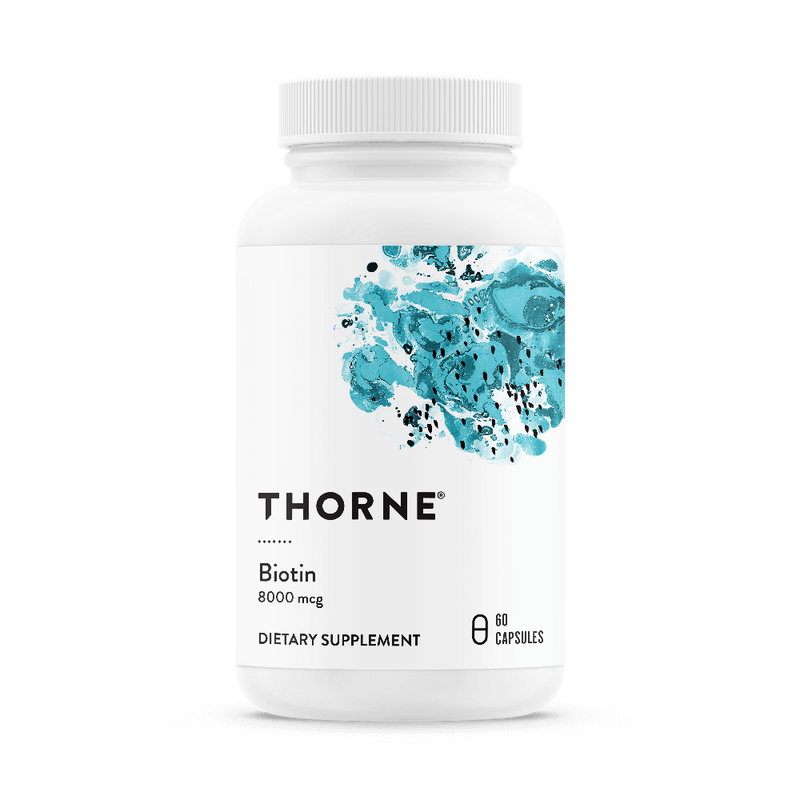 Biotin (8,000 mcg) | Thorne® | 60 Capsules