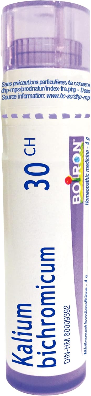 Kalium bichromicum 30ch | Boiron® | Each tube contains 4 g (approximately 80 pellets)