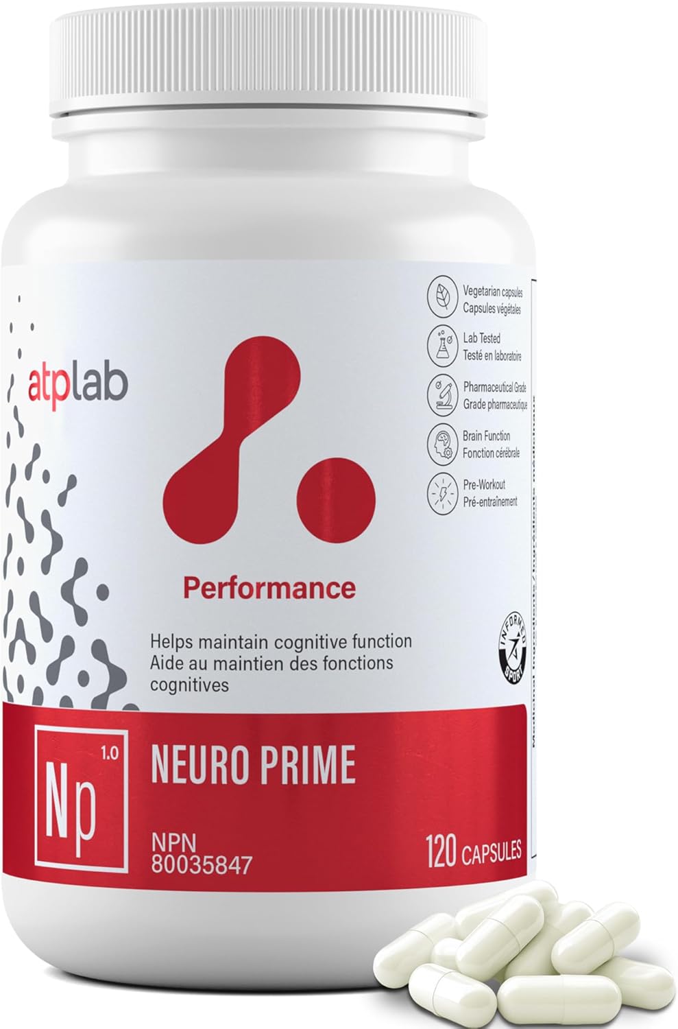 Neuro Prime| ATP LAB|120 caps