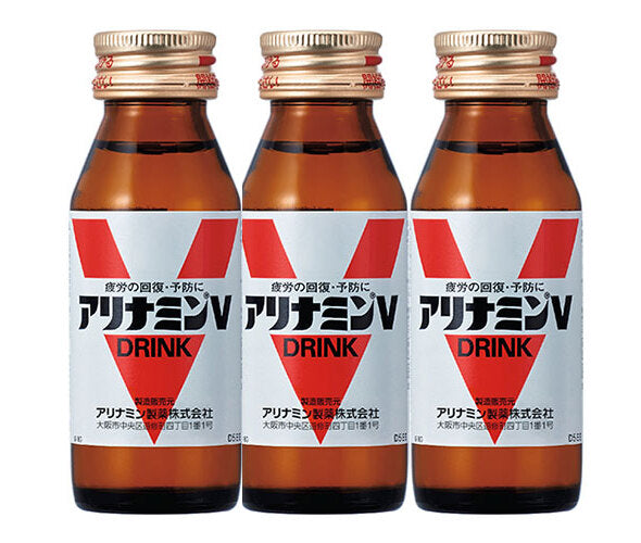 Alinamin Pharmaceutical Alinamin V (50 ml Bottles x 3) x 10 Packs [Ships from Japan]