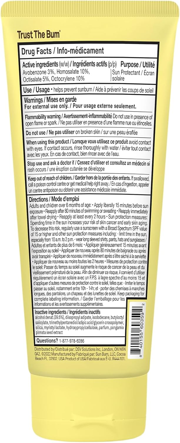 Kids SPF 50 Clear Sunscreen Lotion | Sun Bum® | 177 mL