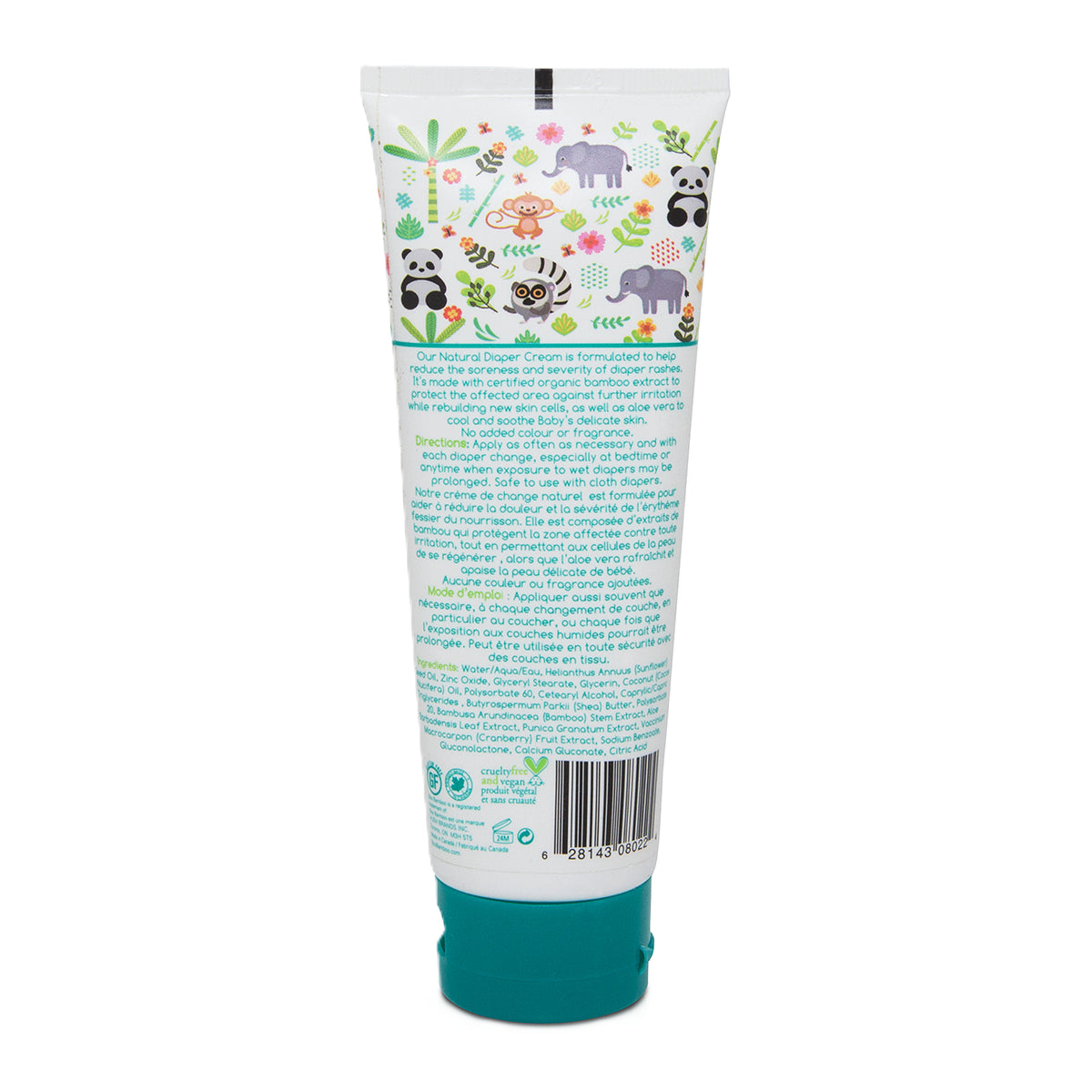 Natural Baby Diaper Cream | Baby Boo Bamboo® | 120mL