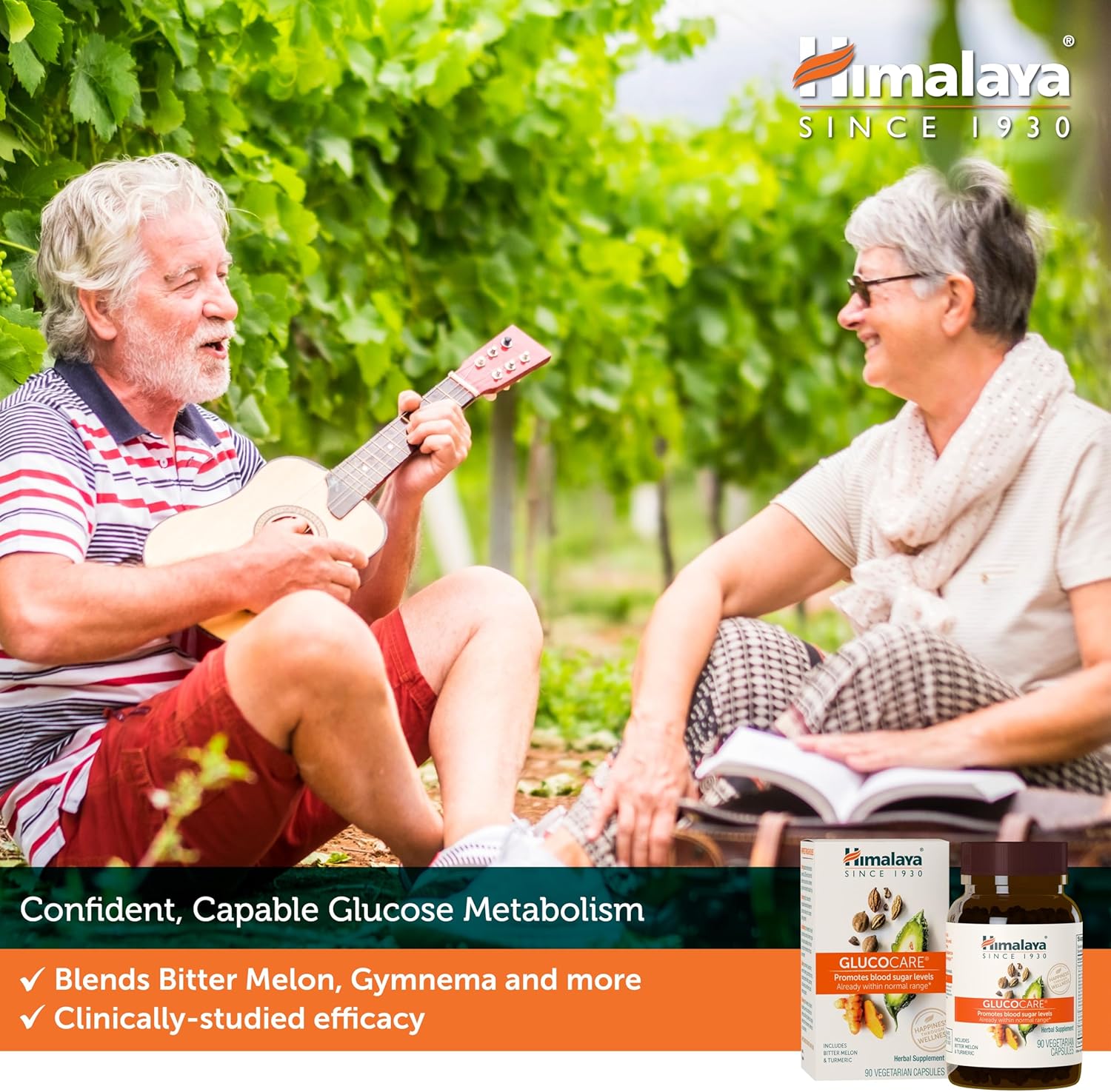 GlucoCare | Himalaya® | 90 Capsules