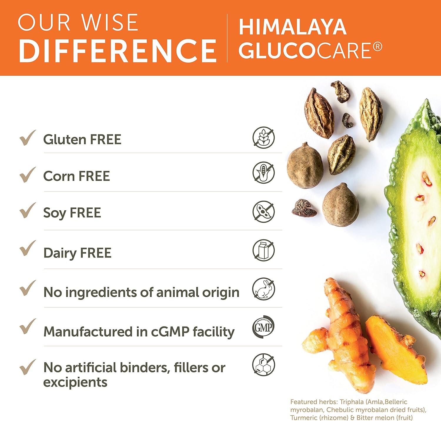 GlucoCare | Himalaya® | 90 Capsules