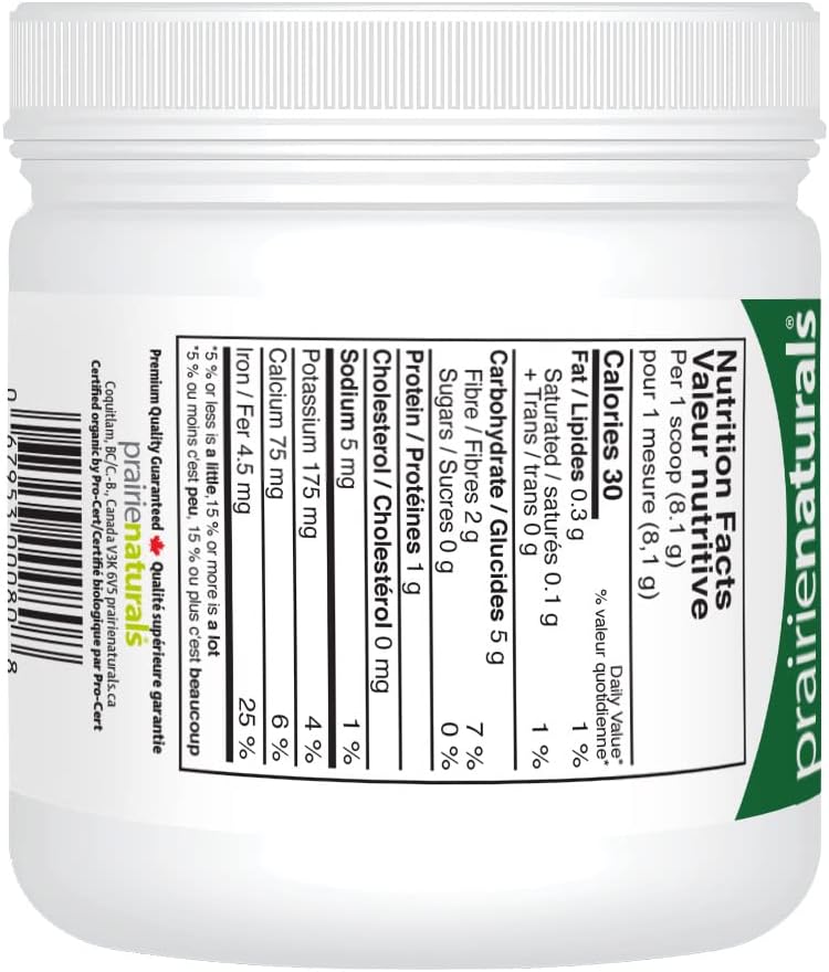Fermented & Organic SuperFoods Green Foods & Fermented Mushroom Complex | Prairie Naturals® |150 Gram