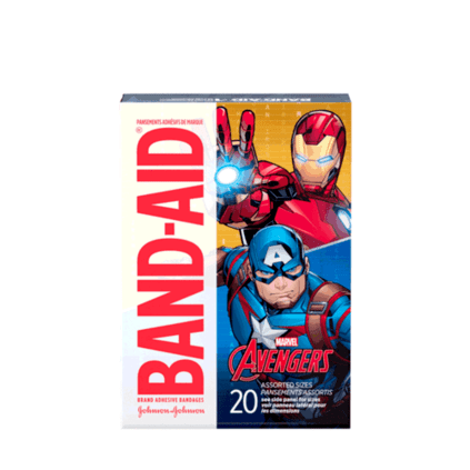 Decorated Bandages for Kids and Toddlers | Band-Aid® | 20 Count
