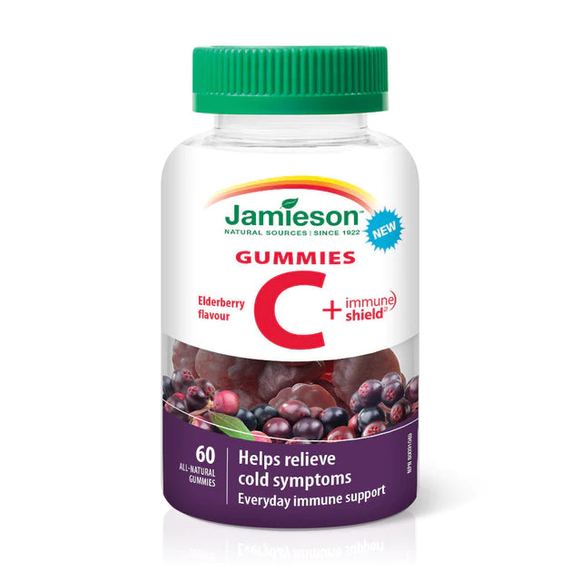 Vitamin C + Immune Shield | Jamieson™ | 60 Gummies