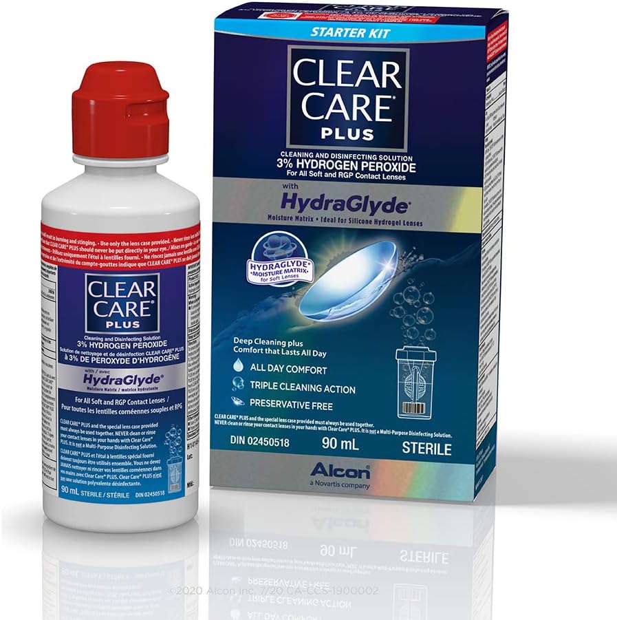 Contact Lens Solution|Clear Care Plus |90ml