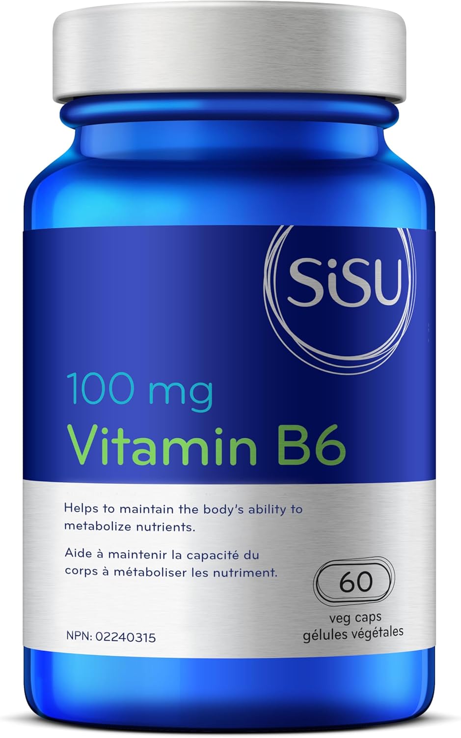 Vitamin B6 100mg | SISU | 60 VC